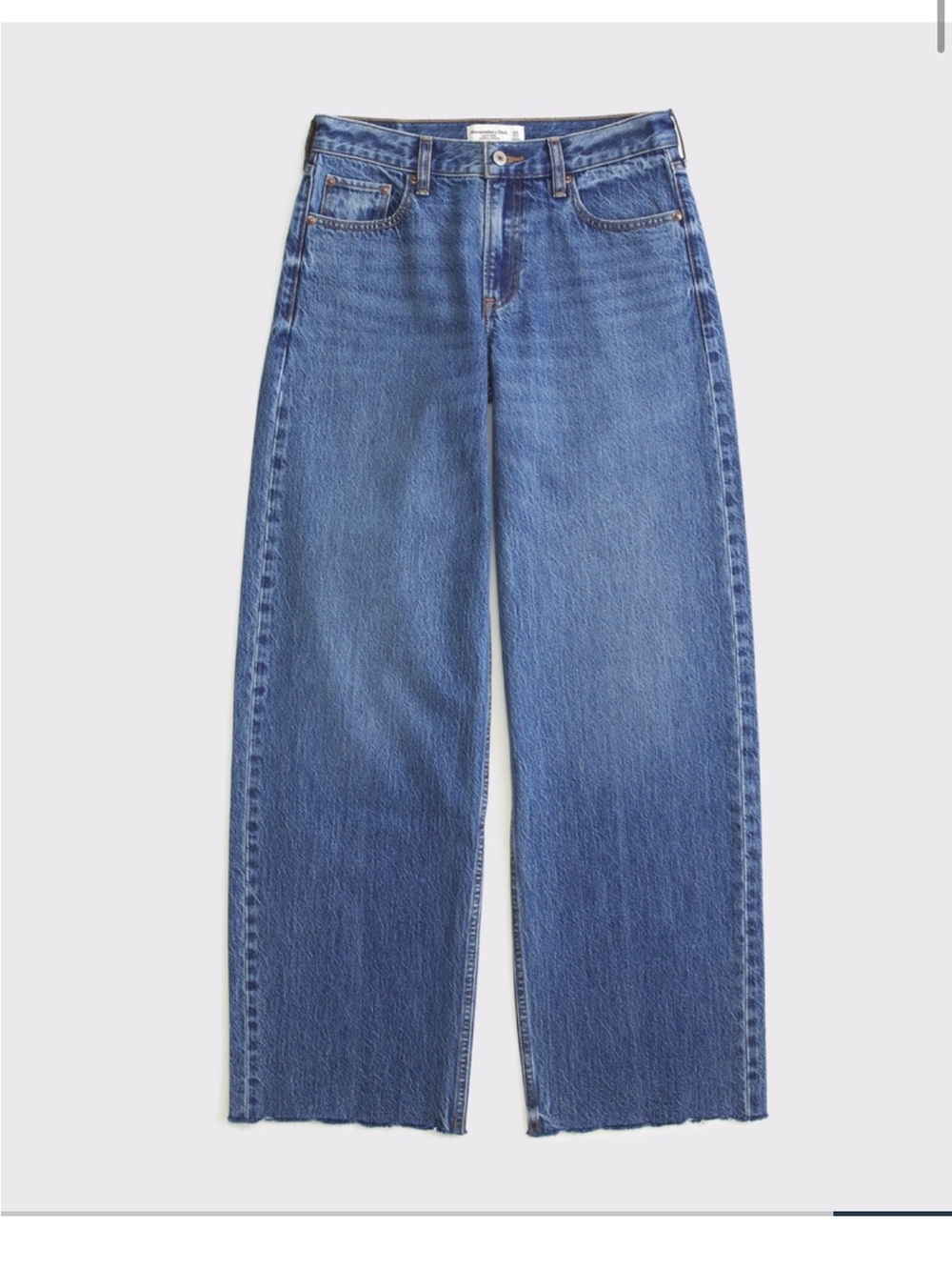 Abercrombie women’s ultra loose low rise jeans